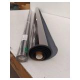 Dwertsy One Way Window Privacy Film, Black-Silver, 47.2 Inch Wide