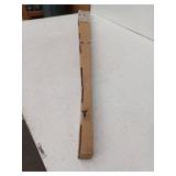 Ivilon Drapery Window Curtain Rod - End Cap Style Design 1 Inch Pole. 48 to 86 Inch Color Black