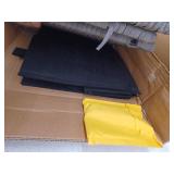 LW Rectangular Wicker Block Planter Box, Gray, 30