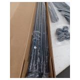 Room Divider Single Panel Privacy Screen, 5ft, Black