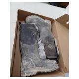 MuckBoots Mens Chore Safety Toe Metatarsal Work Boot, Black, 5 M US