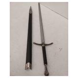 Medieval 1 Hand Sword, 41.25 Inch