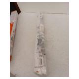 Retractable Baby Gate for Stairs & Doorways, 55" Wide x 33.6" Tall, White