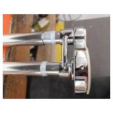 Double Chrome Shower Curtain Rod