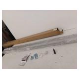 Cordless Cellular Honeycomb Window Shade 46x72 Gray