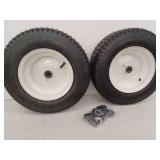 Lawn Mower Tire Set with Hub 16X6.50-8