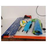 Zdgao Portable Volleyball Set with Net and Ball