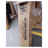 Zdgao Portable Volleyball Set with Net and Ball