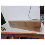 2-inch Wood Slat Horizontal Window Blinds 35" Wide