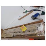 Gold Double Rod Clothing Rack