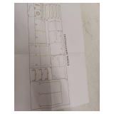 Gold Double Rod Clothing Rack