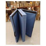 BalanceFrom Blue 10ft Gymnastics Folding Mat 47" Wide