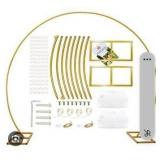 Gold Metal Circle Balloon Arch Kit