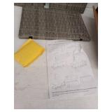 Modern Rectangular Rattan Planter Box 30x12x16