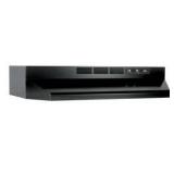 Broan Nutone 30-Inch 2-Speed Under-Cabinet Non-Ducted Range Hood, Black