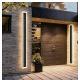 2Pack 39inch Long Outdoor LED Wall Light, 30W