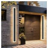 2Pack 39inch Long Outdoor LED Wall Light, 30W