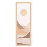 10x30 Frame Natural Woodgrain