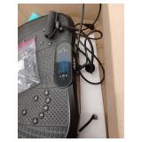 Axv Vibration Fitness Plate, Black