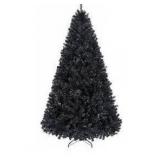 Yaheetech 6ft Black Artificial Christmas