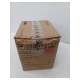 EUHOMY Countertop Ice Maker Machine with Handle, Black