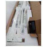 Veken 55 Inch Large Electric Standing Desk, White