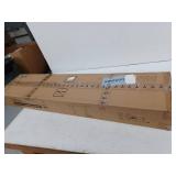 Veken 55 Inch Large Electric Standing Desk, White