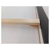 Framed Flower Print Wall Decor, Approximately 58x28.75 Inch