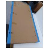 Framed Flower Print Wall Decor, Approximately 58x28.75 Inch