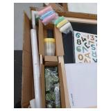 Tiny Land Easel for Kids, Double-Sided Magnetic Easel with Drawing Accessories