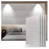 3D Faux Stone Wall Panels, 4 PCS