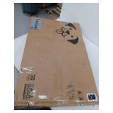 Folding Metal Dog Crate, Black, Approximately 29x19