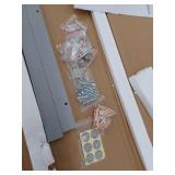 4-Tier Wall Bookshelf For Kids, Gray