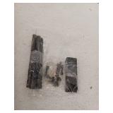 Malier Metal Freestanding Dog Gate, Black, 2 Panels, 40