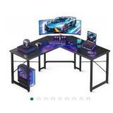 L-Shaped RGB Gaming Desk