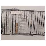 Extra Wide Auto-Close Safety Gate, Black 52.76-57.48"