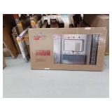 Modern Black Framed Wall Mirror