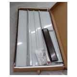 Galvanized Raised Garden Bed Planter Box-Brown