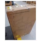 Navy Blue Adirondack Chair with Footrest and Cup Holders