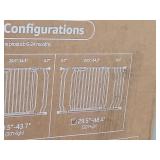 Extra Wide Pressure Mounted Safety Gate 29.5x48.4