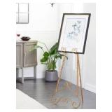 Decorative Gold Metal Easel Stand 48"
