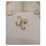 Decorative Gold Metal Easel Stand 48"