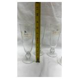 Budweiser Millennium Limited Edition Pilsner Glass Set