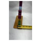 Wooden Road Runner Cartoon Character Display