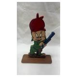 Elmer Fudd Wooden Display Figure