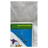 Walt Disney Donald Duck Winter Skiing Frame-Tray Puzzle by Whitman