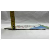 Walt Disney Donald Duck Winter Skiing Frame-Tray Puzzle by Whitman