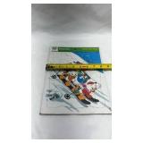 Walt Disney Donald Duck Winter Skiing Frame-Tray Puzzle by Whitman