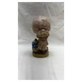 1970s Matte Ceramic Child Figurine