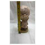 1970s Matte Ceramic Child Figurine